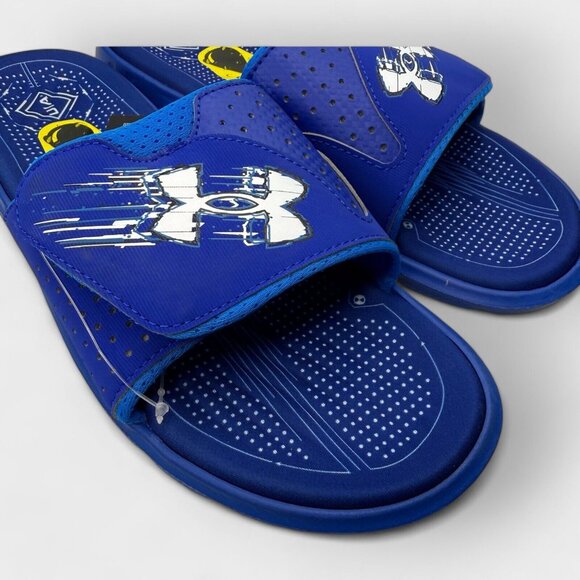 Under Armour Unisex Mercenary Slides 3027252-400  Multiple Sizes - Picture 7 of 9